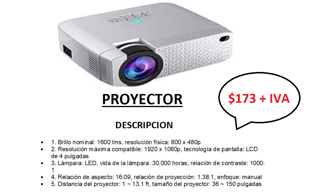 promo proyector